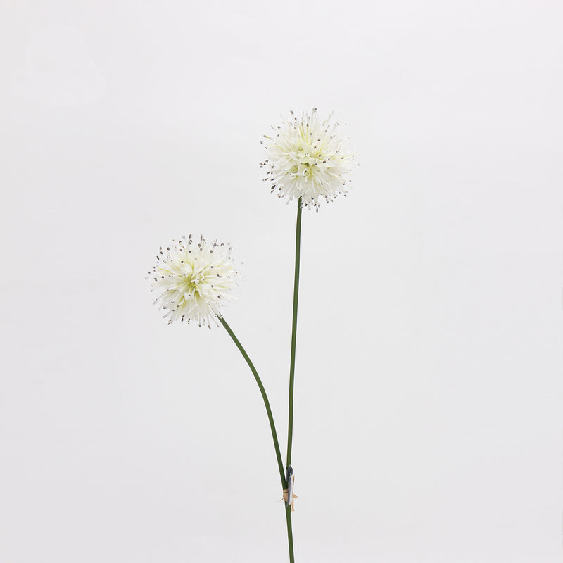 Bulk 22" Real Touch Dandelion Stems Spray with 2 Stems Flowers Artificial Wholesale