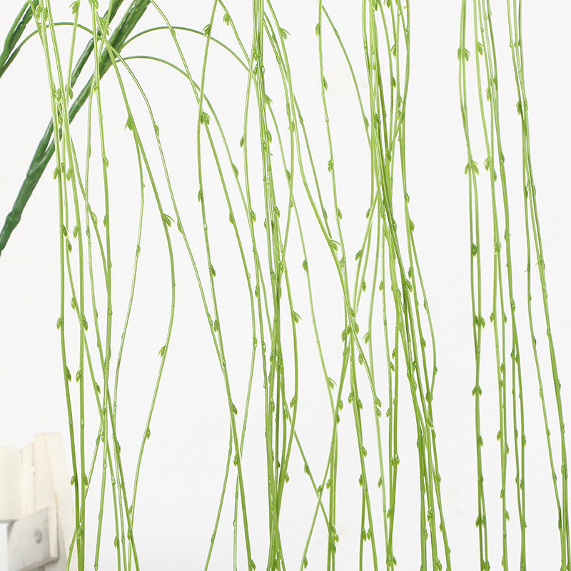 Bulk Extra Large 50" Artificial Green Tree Willow Branches Wholesale