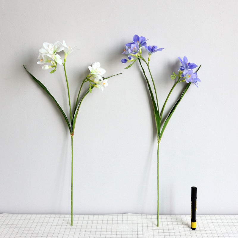 Bulk 25" Freesia Stems Real Touch Flowers Artificial Wholesale