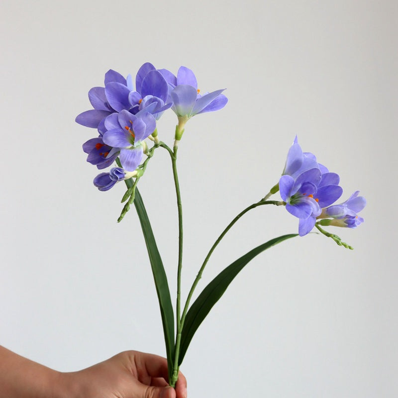 Bulk 25" Freesia Stems Real Touch Flowers Artificial Wholesale