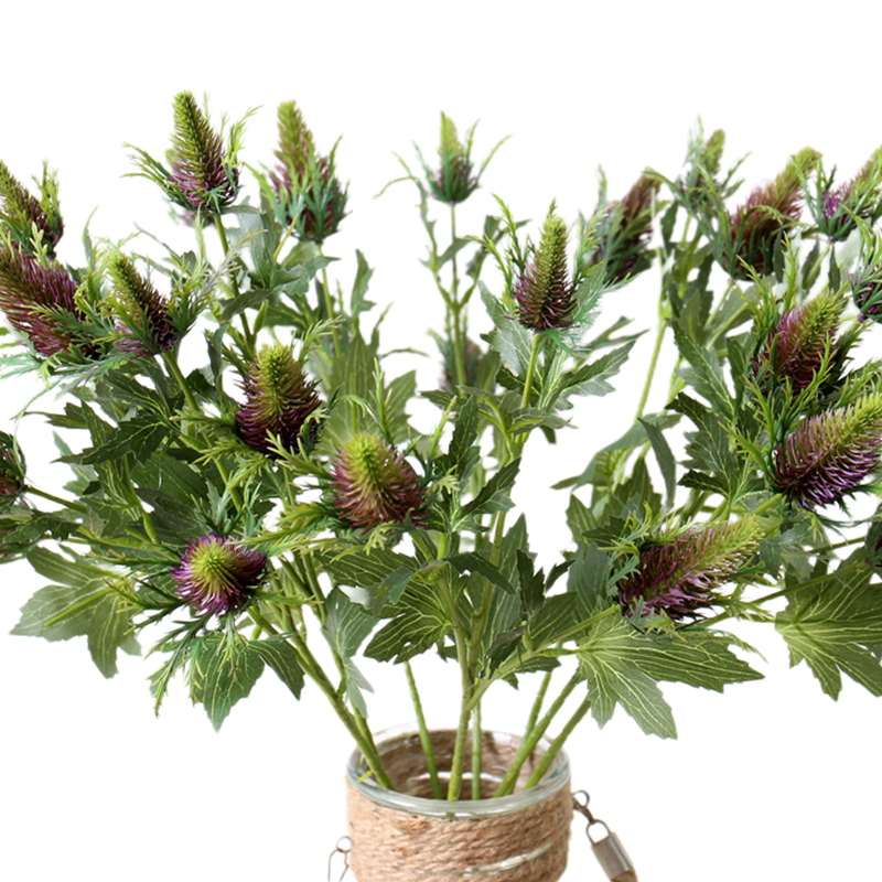 Bulk 26" Eryngium Flowers Real Touch Wholesale