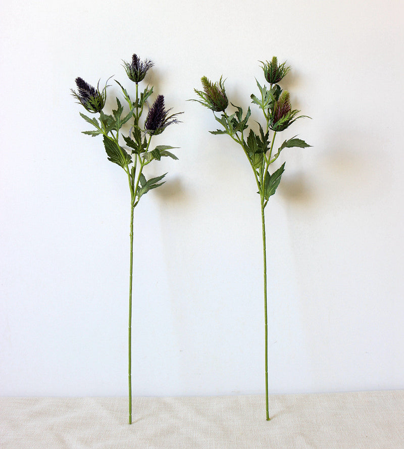 Bulk 26" Eryngium Flowers Real Touch Wholesale