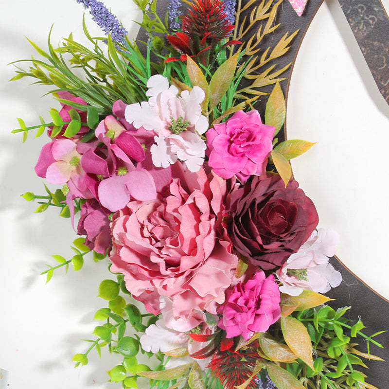 Bulk Halloween Moon Cat Wreath with Rose Gothic Grapevine Wreath for Farmhouse Porch Front Door Window Wall Decor Wholesale