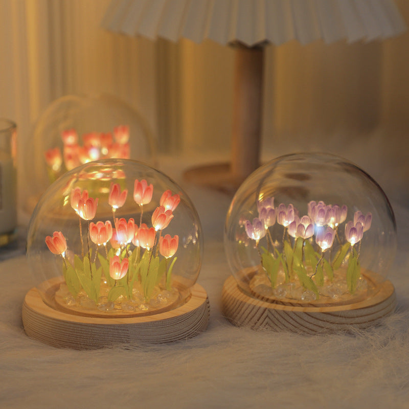 Cadeaux de tulipes à LED en vrac pour femmes Cadeaux lumineux de fleurs pour elle en gros