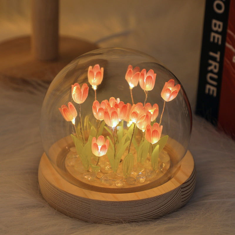 Cadeaux de tulipes à LED en vrac pour femmes Cadeaux lumineux de fleurs pour elle en gros