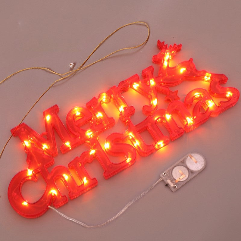 Bulk Light Up Merry Christmas LED Marquee Letter Lights Sign for Wedding Xmas Party Tabletop Decor Wholesale