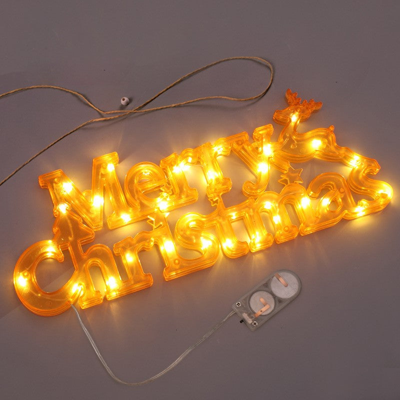 Bulk Light Up Merry Christmas LED Marquee Letter Lights Sign for Wedding Xmas Party Tabletop Decor Wholesale