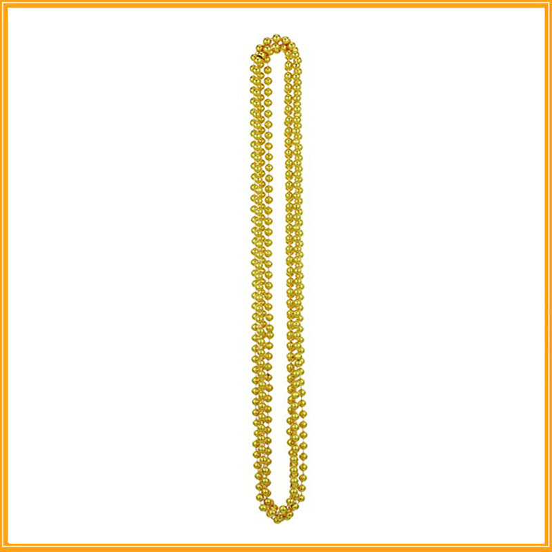 Bulk 33" Mardi Gras Beads String Garland for Crafts Wholesale