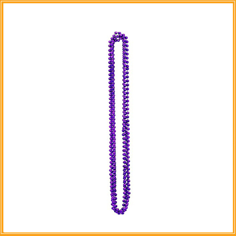 Bulk 33" Mardi Gras Beads String Garland for Crafts Wholesale