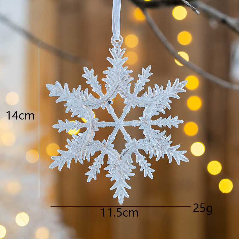 Bulk Snowflake Pendant Hanging Ornament Christmas Tree New Year Decorations Wholesale