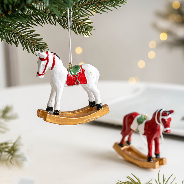 Bulk Trojan Horse Pendant Hanging Ornament Christmas Tree New Year Party Decorations Wholesale