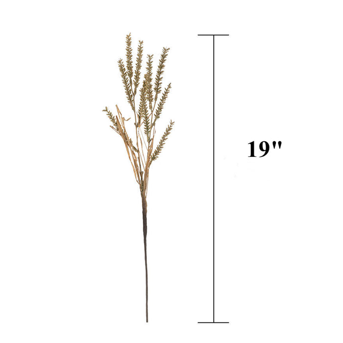Granel Wabi-Sabi 19" Tallos de hierba de trigo Plantas artificiales al por mayor 