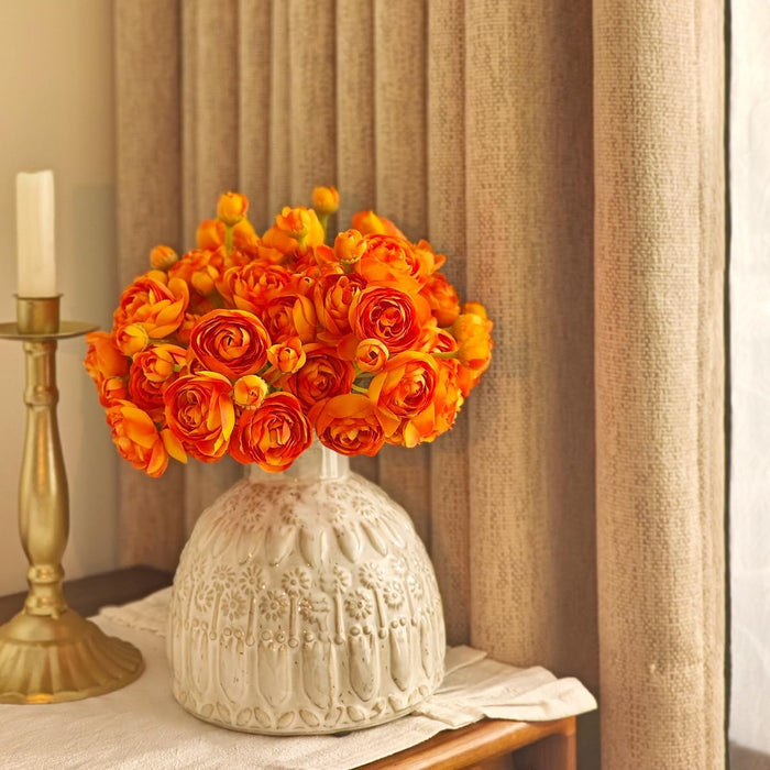 Bulk Ranunculus Bouquets Silk Ranunculus Wedding Bouquet Engagement Centerpieces Arrangements Bridal Shower Decorations Home Decor Wholesale