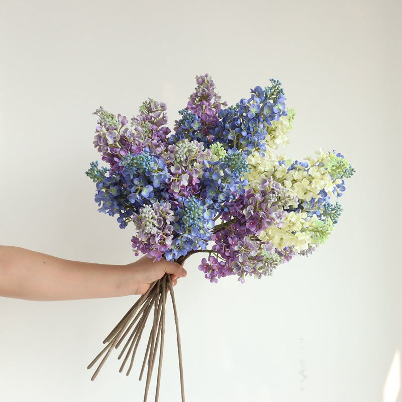 Bulk Lilac Stems Faux Lilac Branch Real Touch Flowers Artificial Wholesale