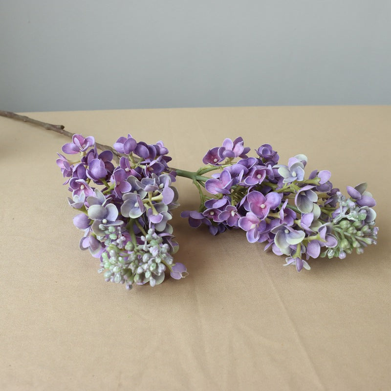 Bulk Lilac Stems Faux Lilac Branch Real Touch Flowers Artificial Wholesale