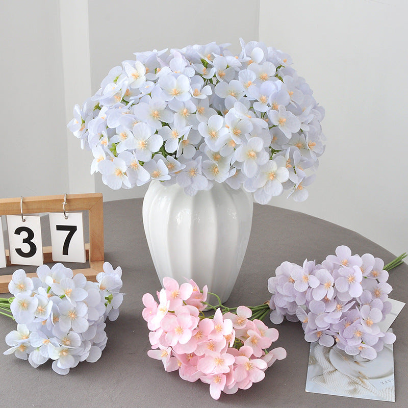 Bulk 9.5" Bundle Hydrangea Stems for Wedding Crafts Wholesale