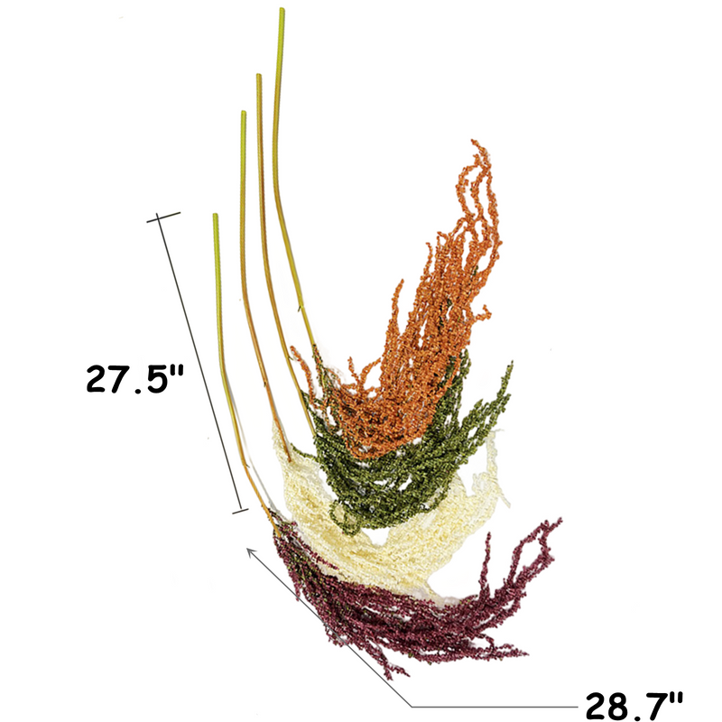 Bulk 56" Extra Large Amaranthus Hanging Flowers Garland for Tall Vases Home Wedding Wholesale