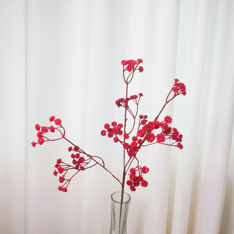 Fleurs artificielles en vrac de 23,6 pouces, souffle de bébé, toucher réaliste pour l'artisanat, bricolage, fête de mariage, maison, jardin, bureau, vente en gros 