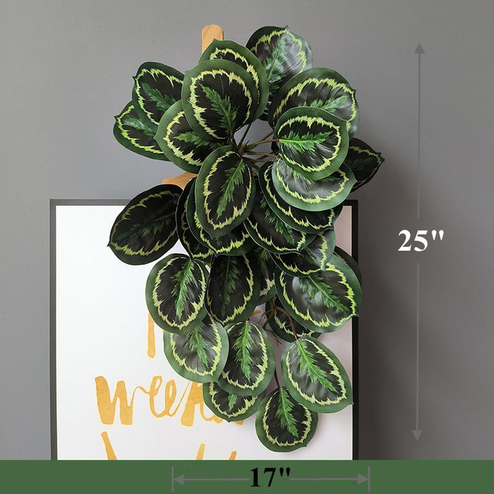 Bulk Lifelike Trailing Hosta Bush Hanging Plants Artificial Monstera Hanging Plants Wholesale