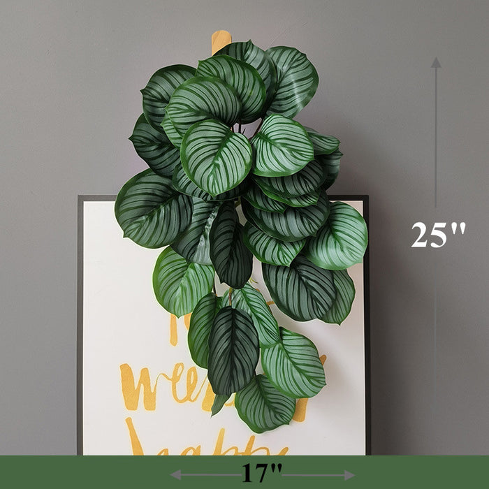 Bulk Lifelike Trailing Hosta Bush Hanging Plants Artificial Monstera Hanging Plants Wholesale