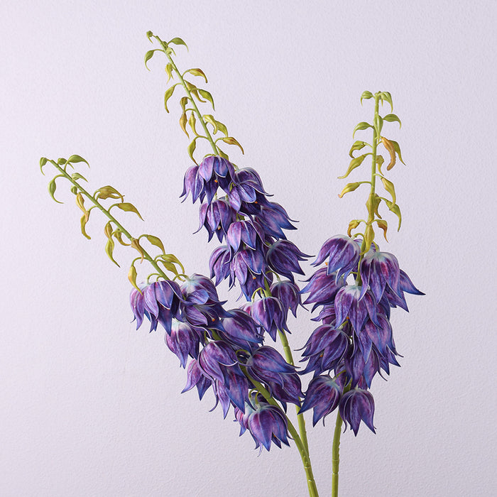 Bulk 38 inches Tall Extra Long Campanula Stems Real Touch Flowers Wholesale