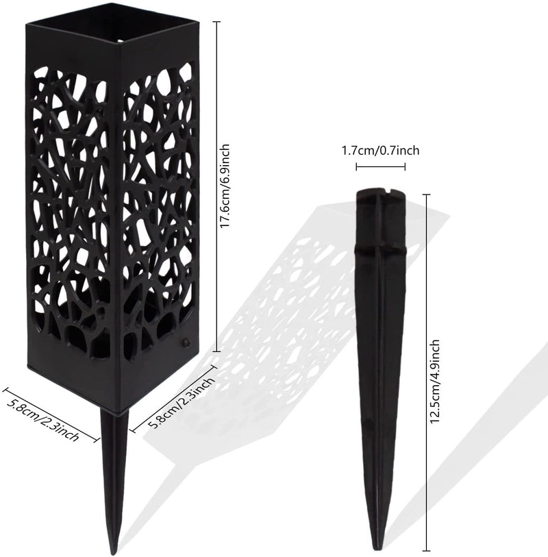 Bulk Cemetery Vases with Spikes Floral Holder for Memorial Cemetery Lawn Flower Stand Wholesale