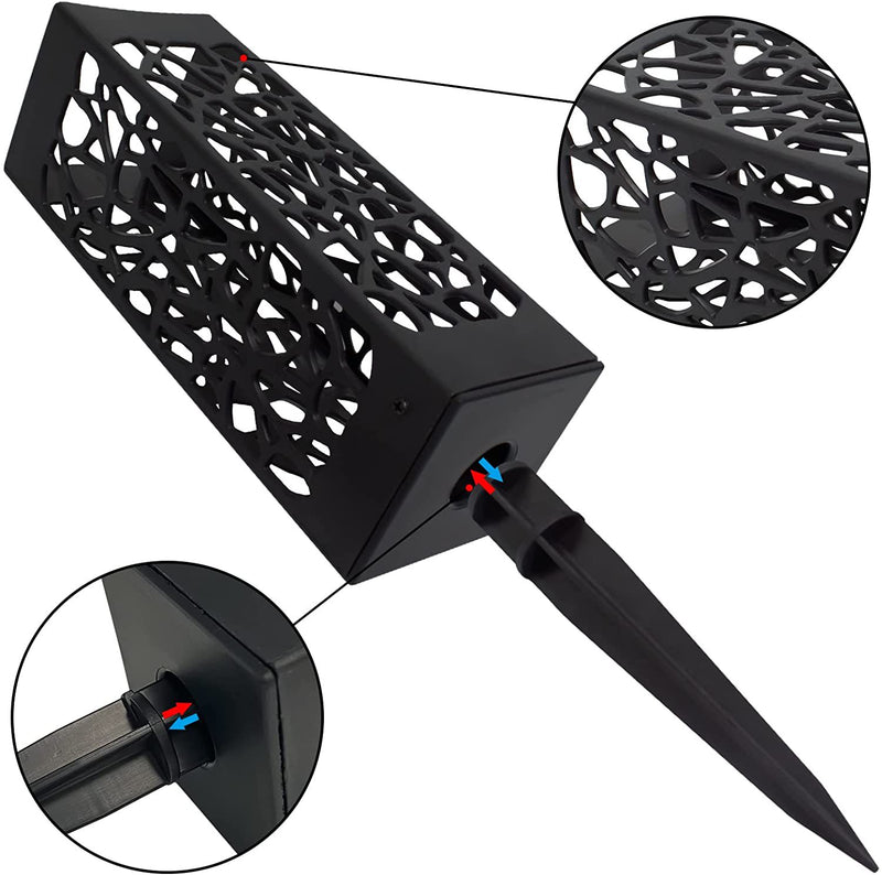 Bulk Cemetery Vases with Spikes Floral Holder for Memorial Cemetery Lawn Flower Stand Wholesale