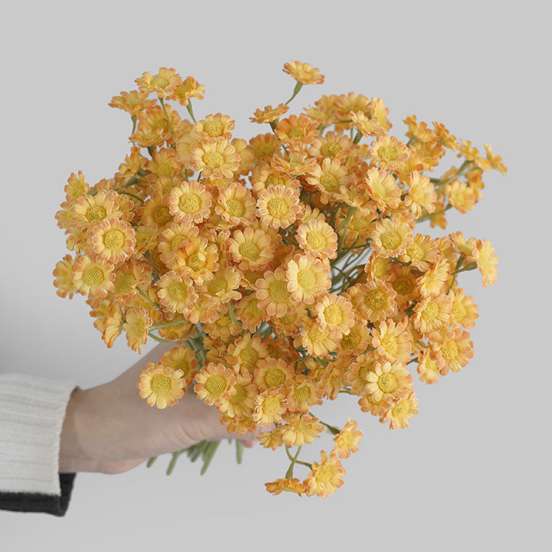 Bulk 10" 5Pcs Chamomile Stems Artificial Floral Wholesale