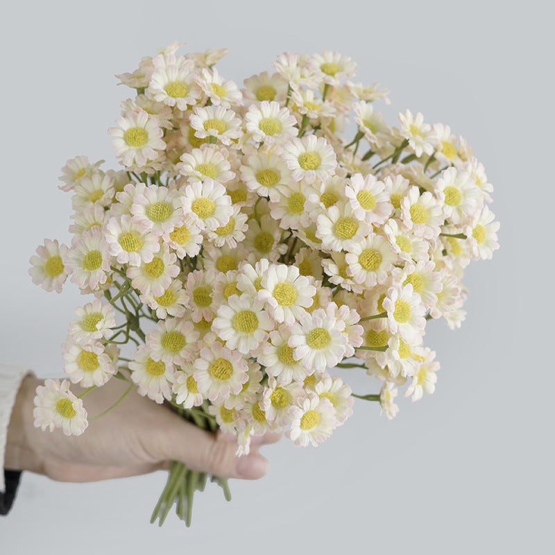 Bulk 10" 5Pcs Chamomile Stems Artificial Floral Wholesale