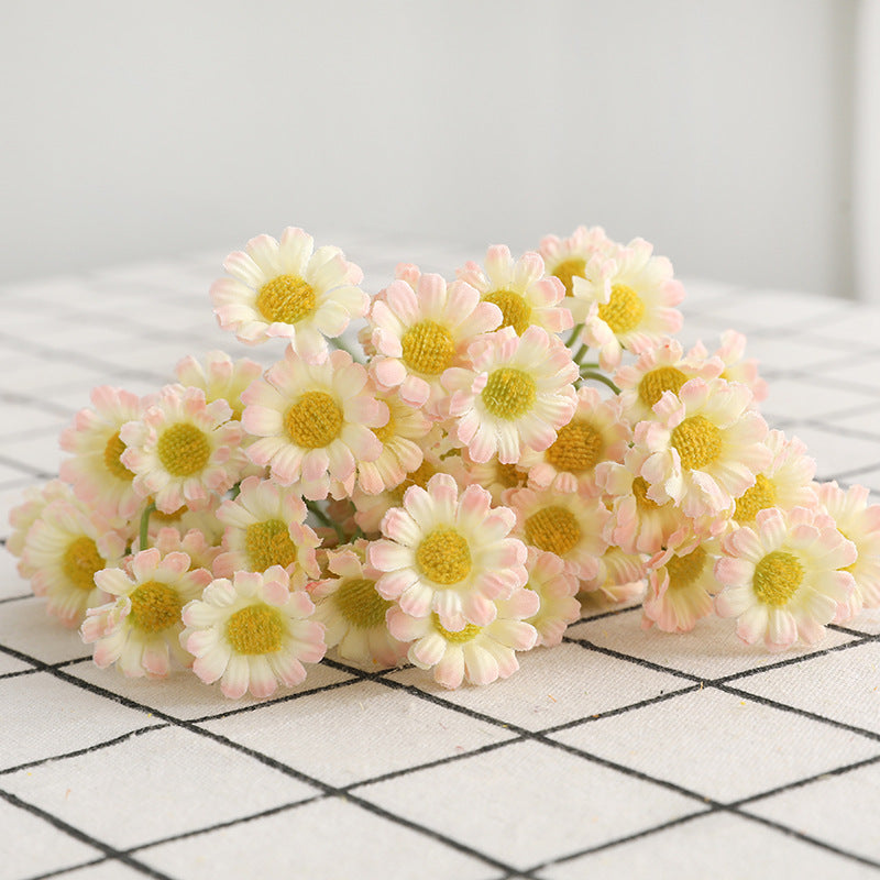 Bulk 10" 5Pcs Chamomile Stems Artificial Floral Wholesale