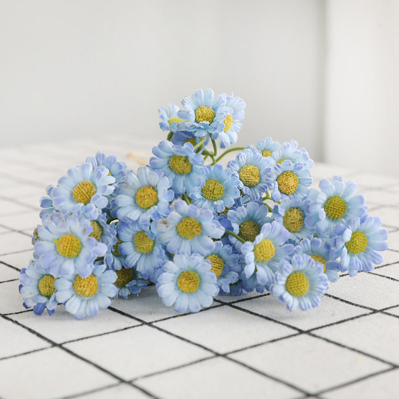 Bulk 10" 5Pcs Chamomile Stems Artificial Floral Wholesale