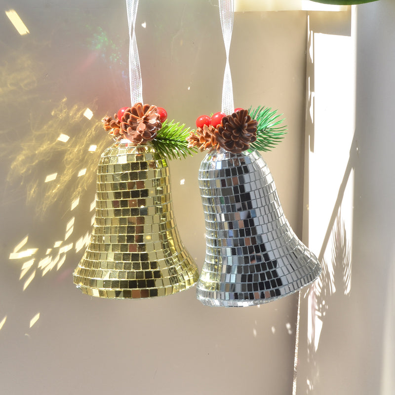 Ornements de cloche disco de Noël en vrac Décorations groovy en gros