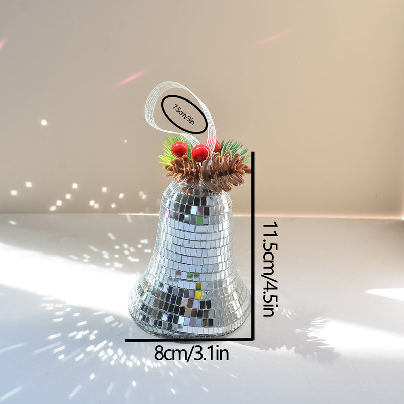Ornements de cloche disco de Noël en vrac Décorations groovy en gros
