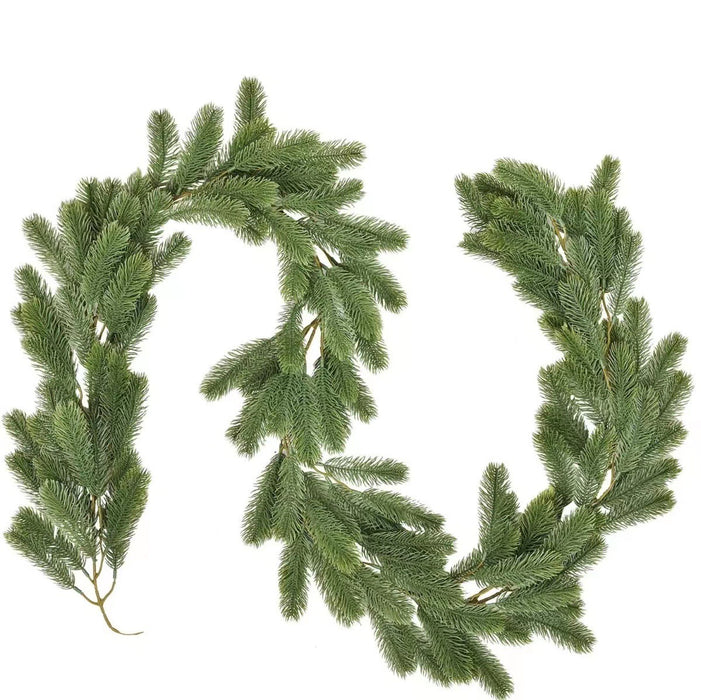 Bulk 6FT Christmas Garlands Norfolk Pine Garland Faux Greenery Garland for Holiday Indoor Mantle Wholesale