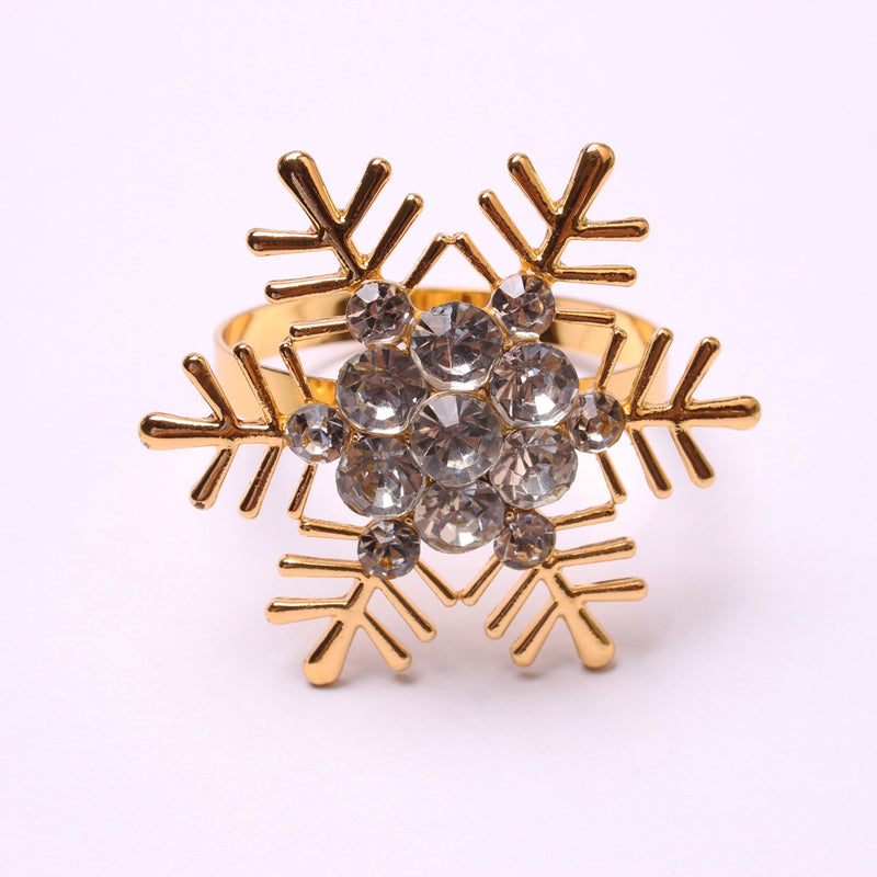 Lot de 6 porte-serviettes de Noël en vrac