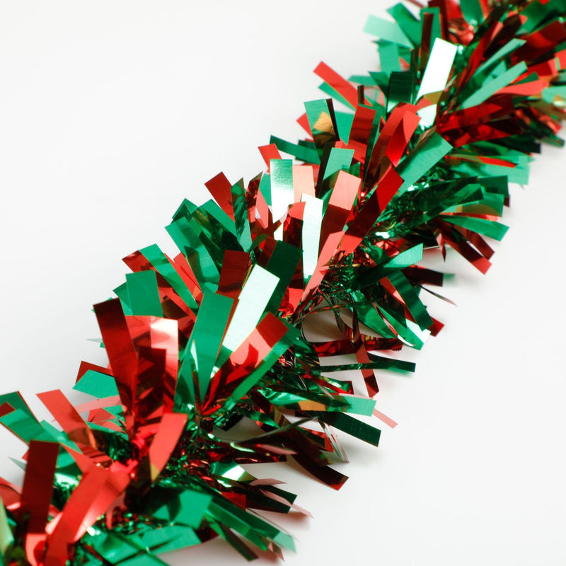 Bulk 10pcs Total 65Ft Christmas Tinsel Garland Metallic Hanging Decorations Wholesale