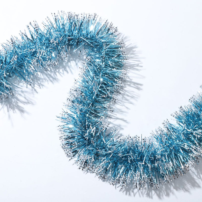 Bulk 10pcs Total 65 Ft Tinsel Hanging Garland Metallic Shiny Garland Wholesale