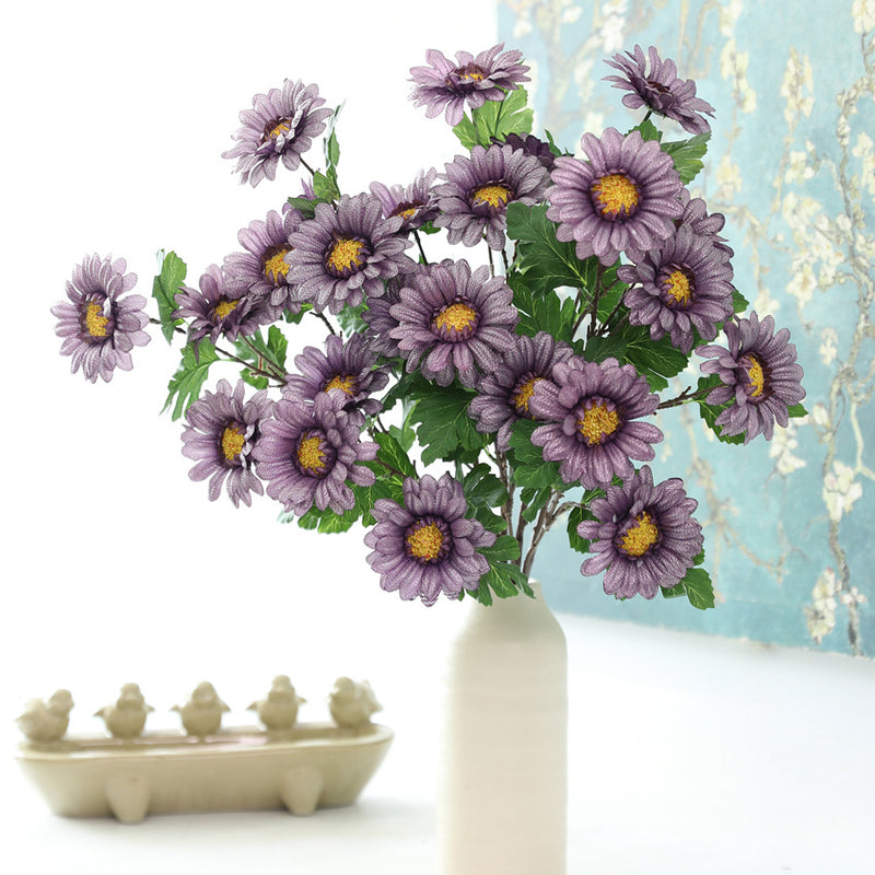 Bulk 2025 Modern Romance Wedding Shiny Chrysanthemum Stems for Wedding & Home Decorations