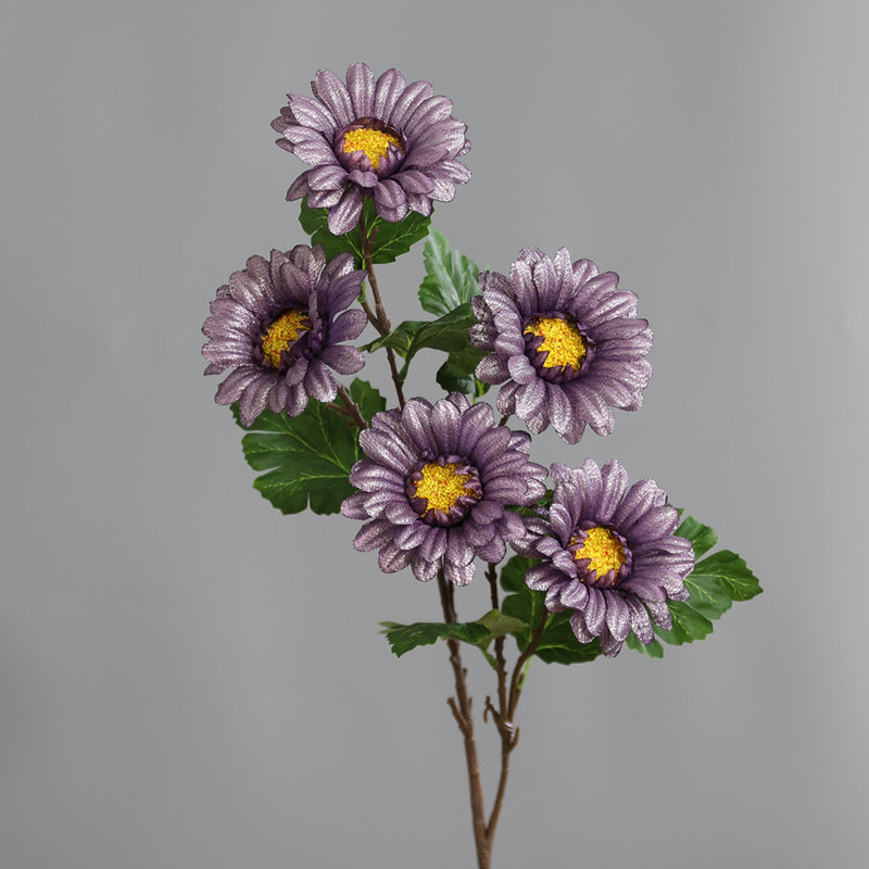 Bulk 2025 Modern Romance Wedding Shiny Chrysanthemum Stems for Wedding & Home Decorations