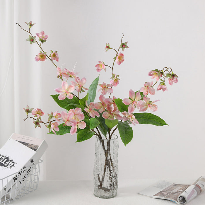 Bulk 31.5 inches Tall Extra Blossom Clerodendrum Stem Real Touch Spring Flowers Artificial Wholesale