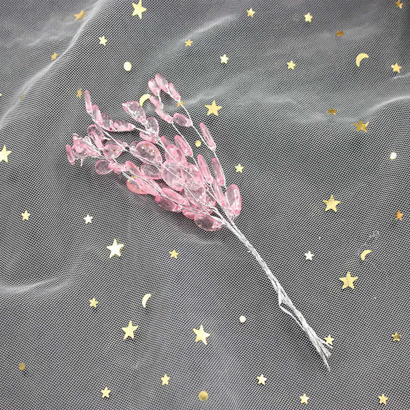 Clearance Bulk 3Pcs Crystal Acrylic Beads Drops for Wedding Party Home Decor Wholesale