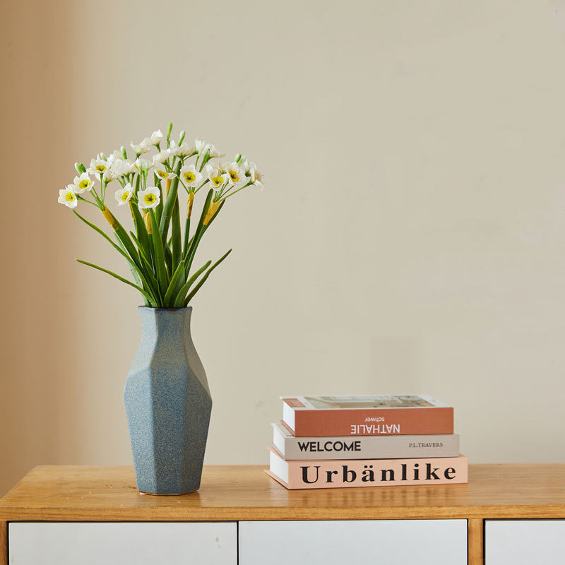 Bulk Daffodil Flowers Stems With Leaves Real Touch Flowers Narsissus Artificial Wholesale