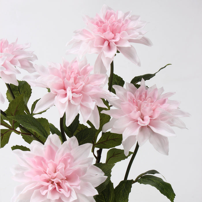 Bulk 21 inches Tall Dahlia Real Touch Flower Stem Spray Wholesale