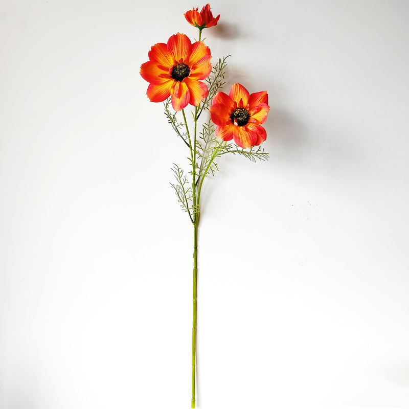 Tiges de pulvérisation de marguerites Cosmos Real Touch de qualité supérieure