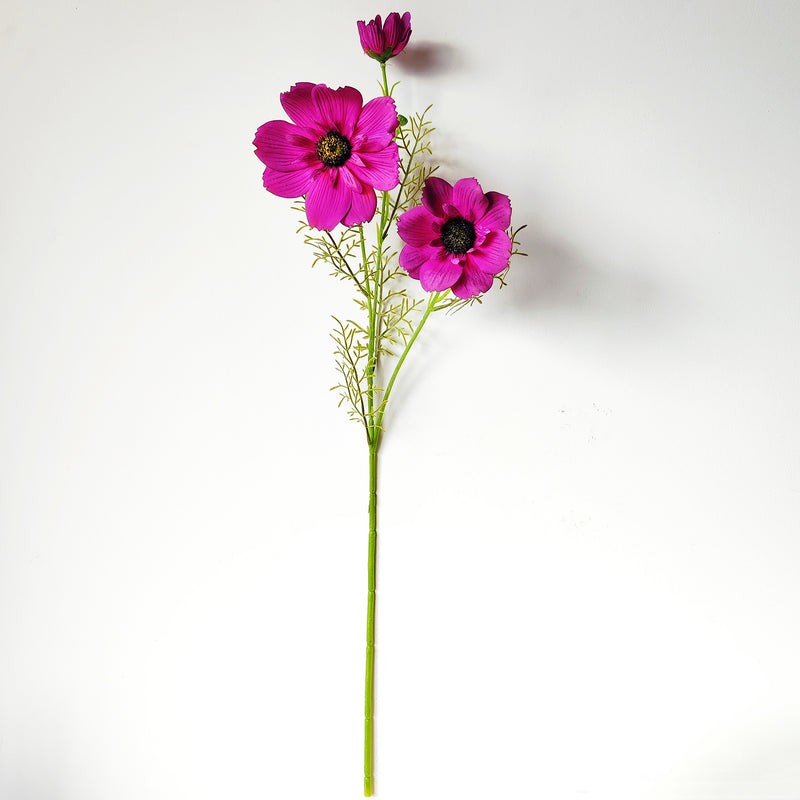 Tiges de pulvérisation de marguerites Cosmos Real Touch de qualité supérieure
