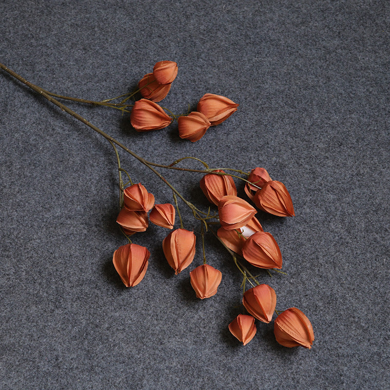 Bulk Extra Long 39" Dangling Fruit Vine Lantern Flower Stem Artificial Floral Wedding Party Wholesale