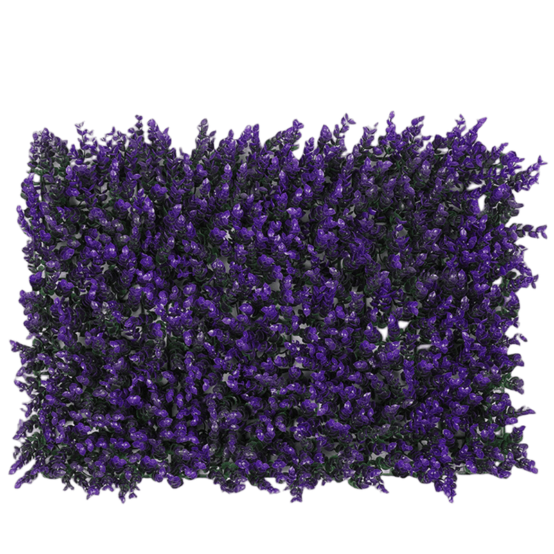 Lot de 12 tapis muraux artificiels en buis toutes saisons, toile de fond verte protégée contre les UV, vente en gros