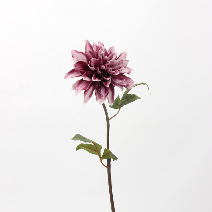 Bulk 21 inches Tall Dahlia Real Touch Flower Stem Spray Wholesale