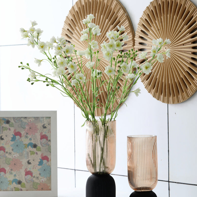 Bulk 32" Delphinium Stems Spray Silk Flowers Centerpieces Wholesale