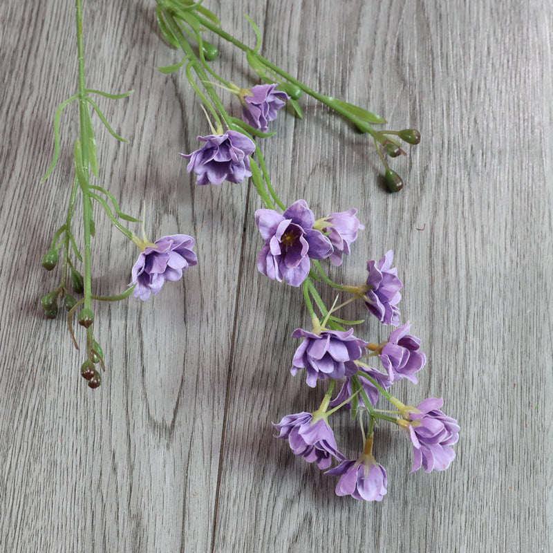 Bulk 32" Delphinium Stems Spray Silk Flowers Centerpieces Wholesale